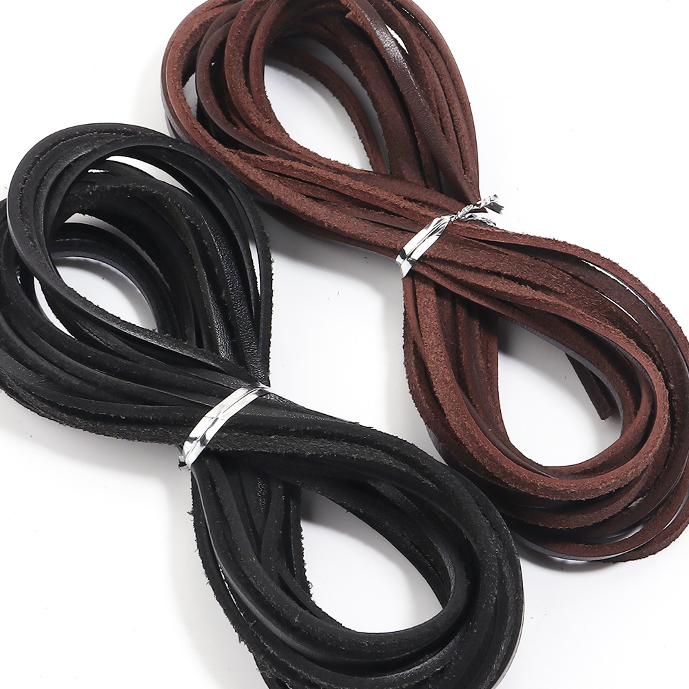 5yards 3mm Genuine Cow Leather - Braided Line avaliação e preço