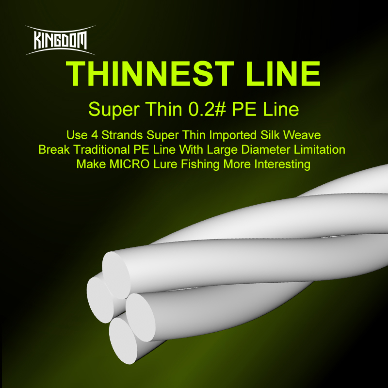 Kingdom Micro Fly THINNER Fish - Ice Fishing Line avaliação e preço