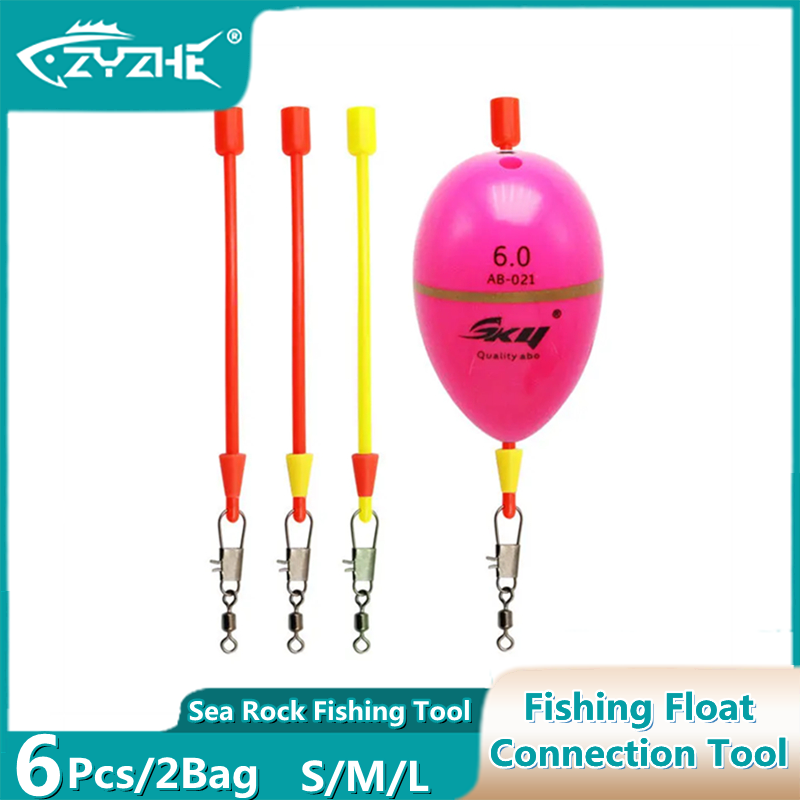 ZYZHE 6pcs/2Bags Sea Rock Fish - Saltwater Line avaliação e preço