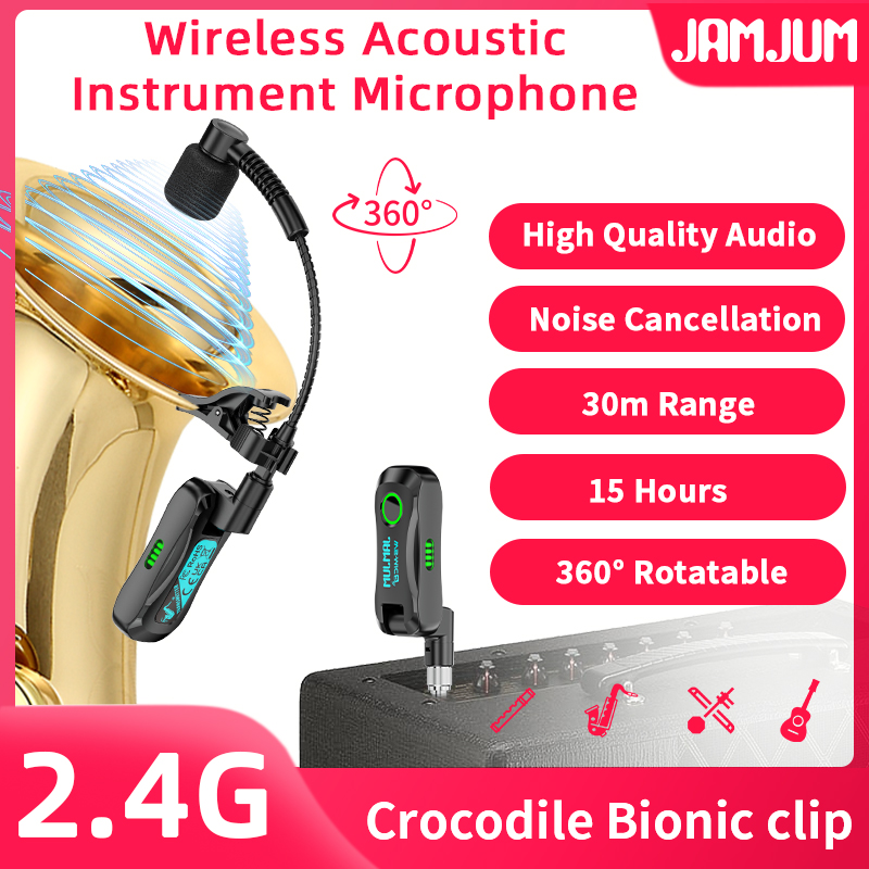 JAMJUM WS-MIC2 Wireless Saxoph - Tippet Line avaliação e preço
