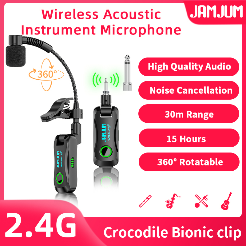 JAMJUM WS-MIC2 Wireless Saxoph - Tippet Line avaliação e preço