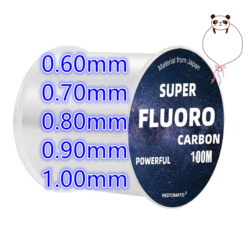 100M Big Size Fluorocarbon Fis - Ice Fishing Line avaliação e preço