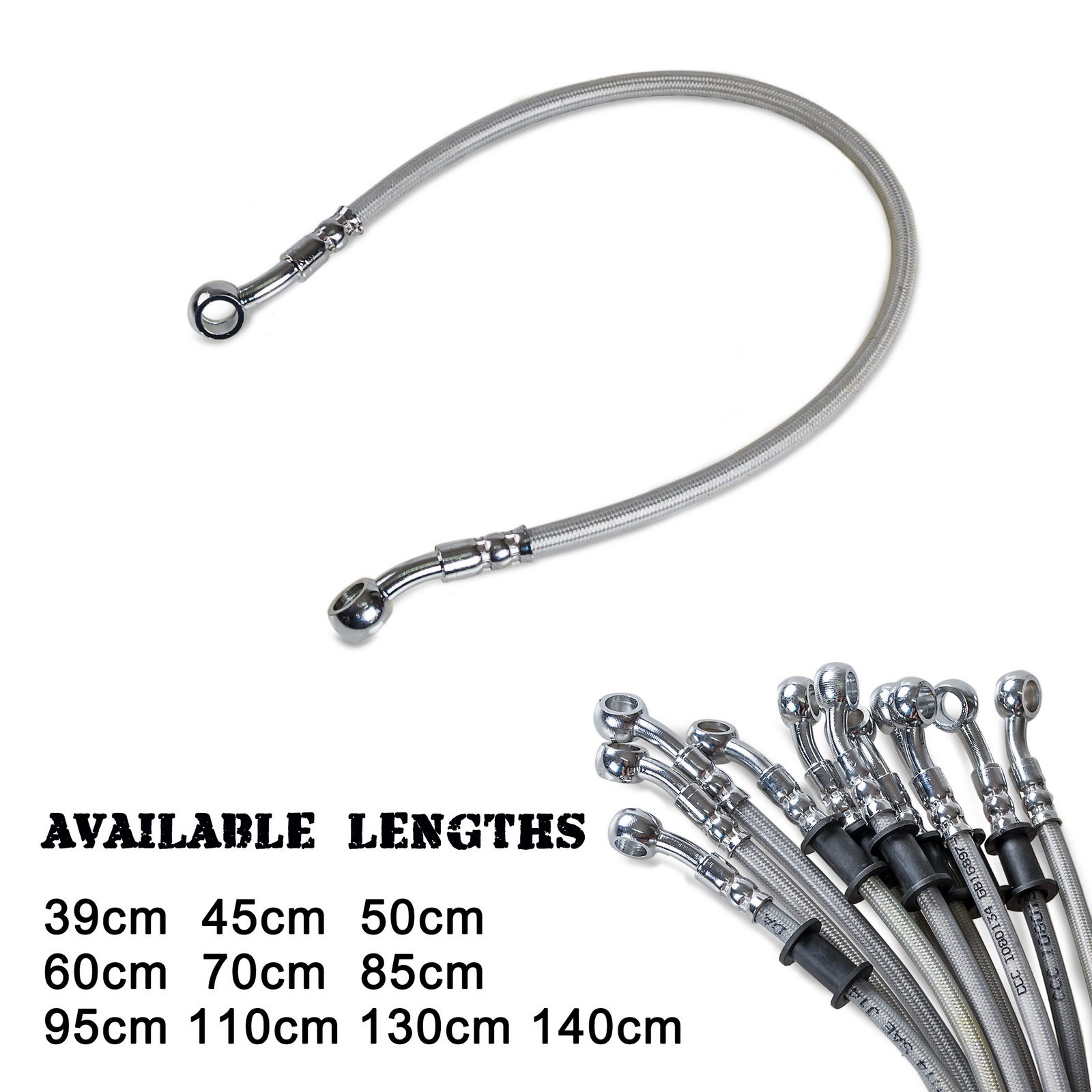 39cm-140cm Motorcycle Brake Oi - Braided Line avaliação e preço