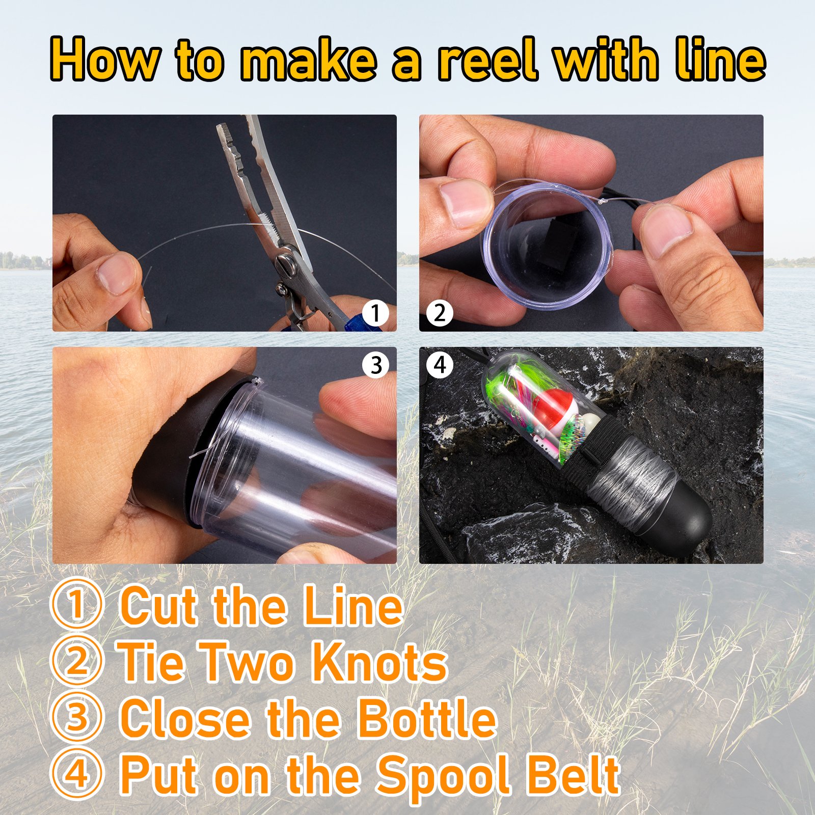 25pcs Survival Fishing Kit Poc - Fishing Line Spool avaliação e preço