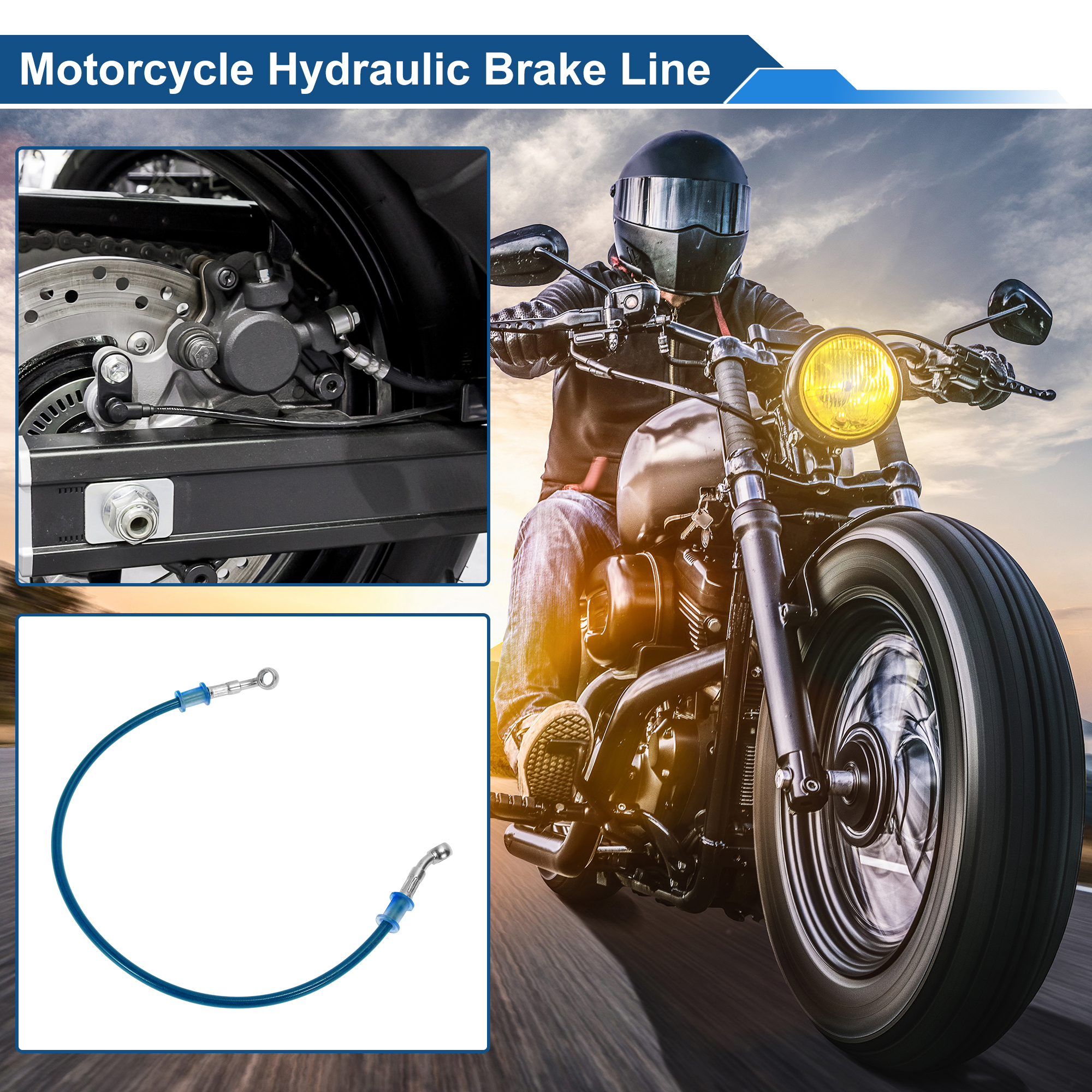 Motoforti 60cm Motorcycle Brak - Braided Line avaliação e preço