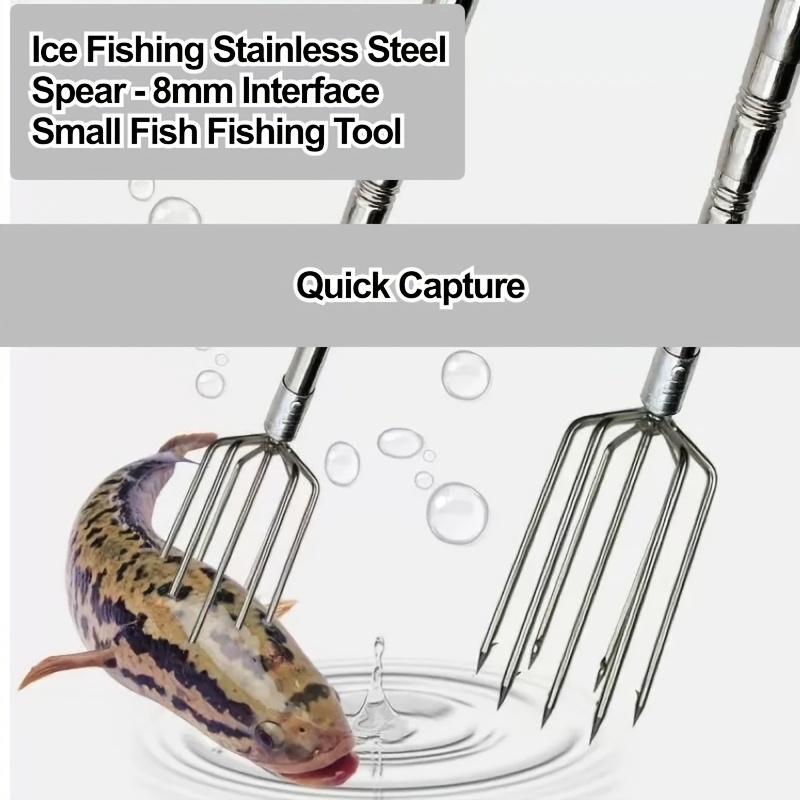Ice Fishing Fish Grip Stainles - Ice Fishing Line avaliação e preço