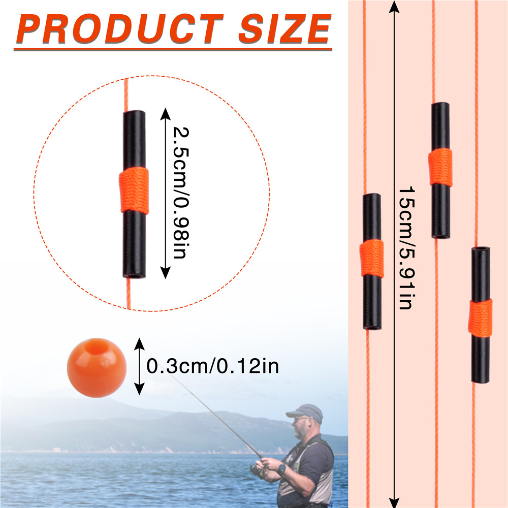 150PCS Bobber Stops Slip Bobbe - Freshwater Line avaliação e preço