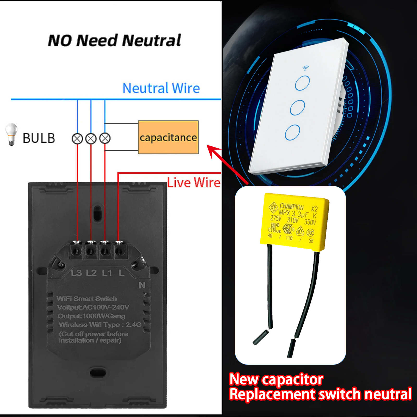 Polypropylene Film capacitor 3 - Copolymer Line avaliação e preço