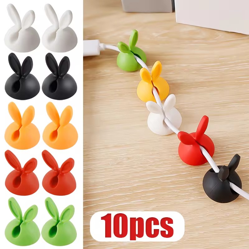 Cute Rabbit Ear Cable Manager  - Tippet Line avaliação e preço