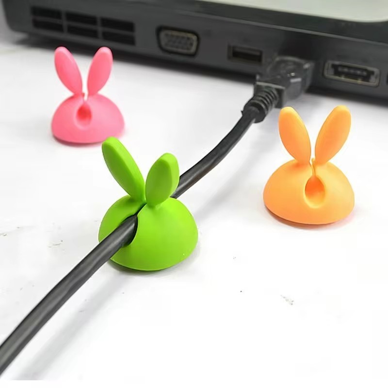Cute Rabbit Ear Cable Manager  - Tippet Line avaliação e preço