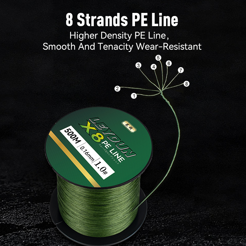 LEYDUN 500m Micro New Fishing  - Ice Fishing Line avaliação e preço