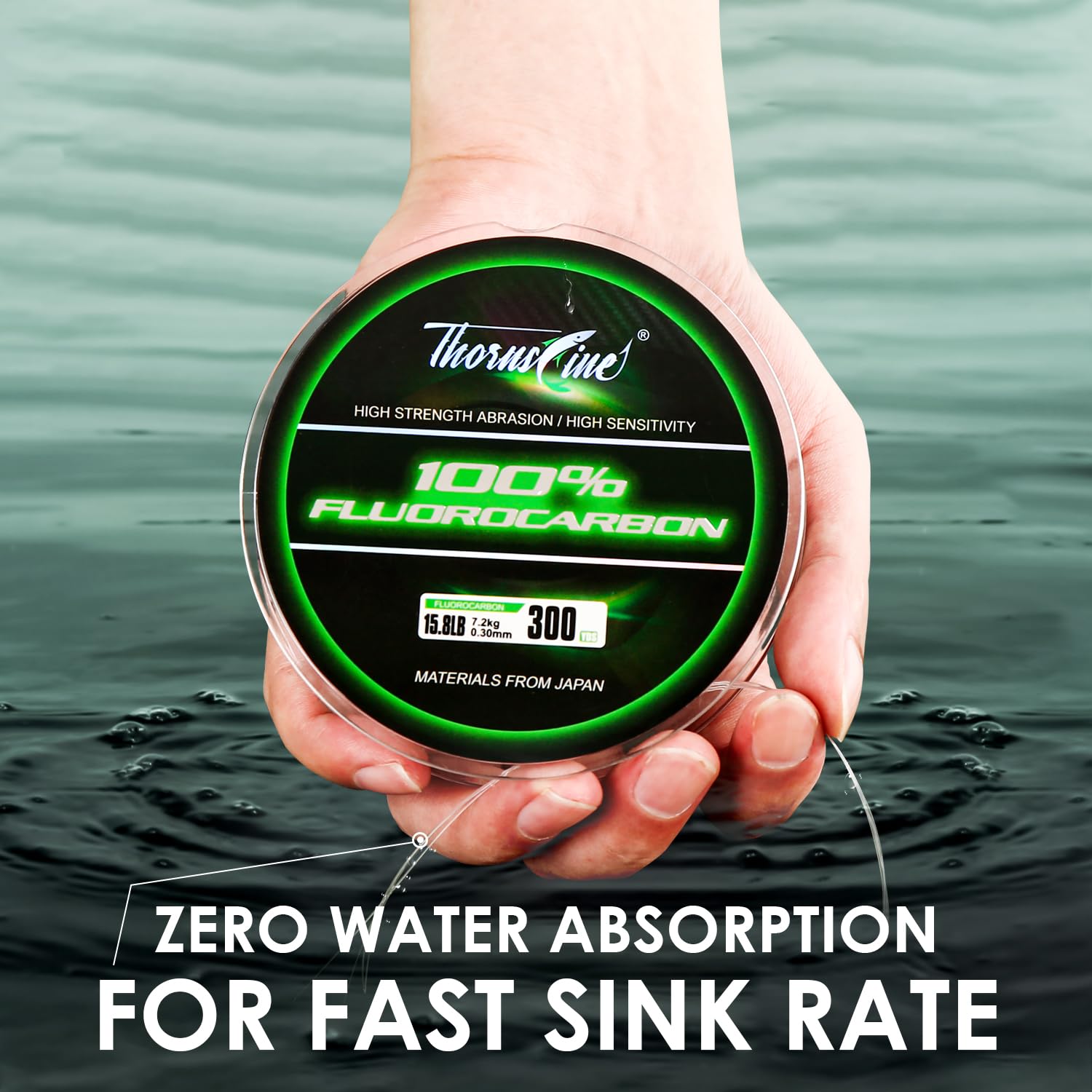 ThornsLine 100% Fluorocarbon F - Copolymer Line avaliação e preço