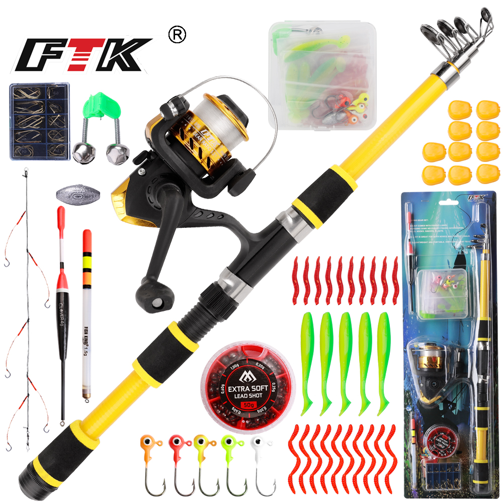 FTK 1.8m Fishing Rod and Reel  - Freshwater Line avaliação e preço