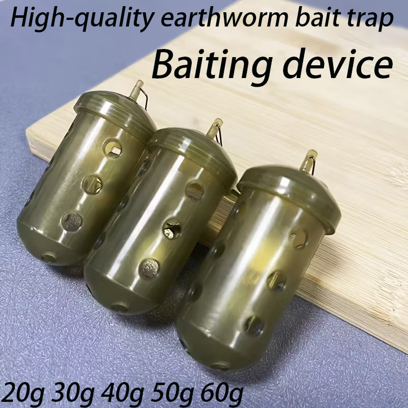 Cylindrical Fishing Bait Cage, - Fishing Line Dispenser avaliação e preço