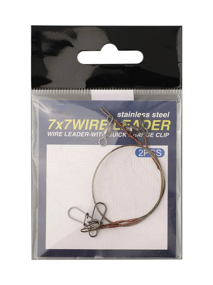 2pcs/Pack Fishing Line Steel W - Leader Line avaliação e preço