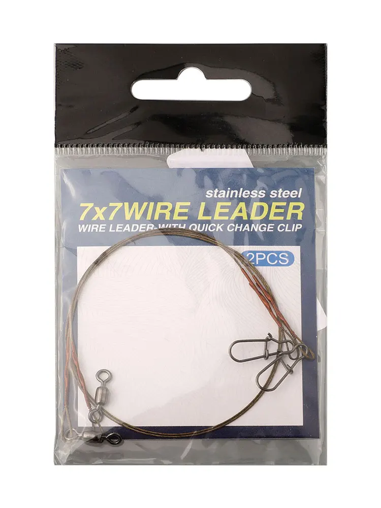 2pcs/Pack Fishing Line Steel W - Leader Line avaliação e preço