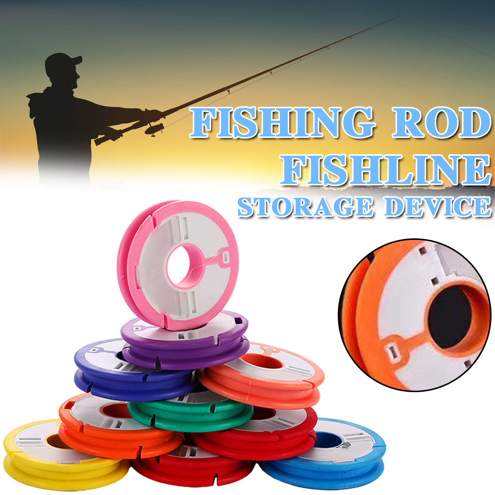 Silicone Fishing Rod Spool Con - Fishing Line Winder avaliação e preço