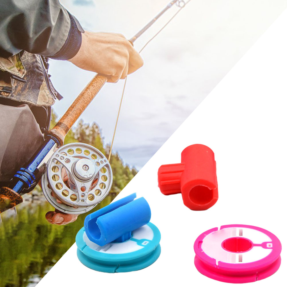 Silicone Fishing Rod Spool Con - Fishing Line Winder avaliação e preço
