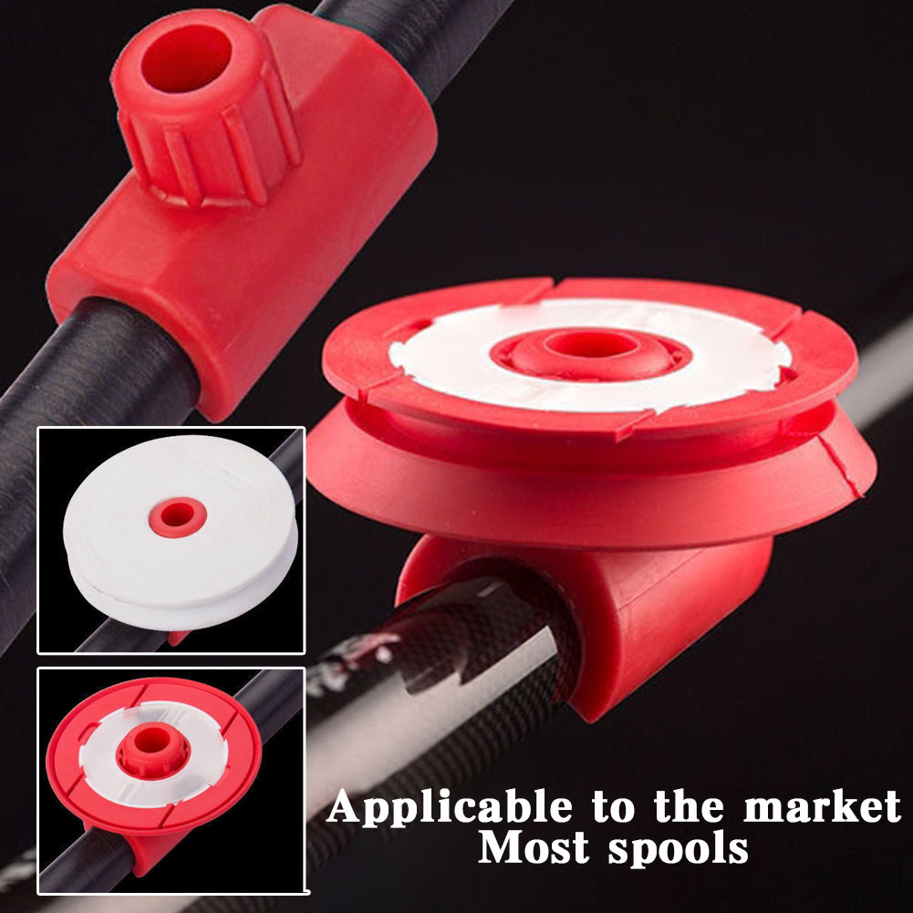 Silicone Fishing Rod Spool Con - Fishing Line Winder avaliação e preço