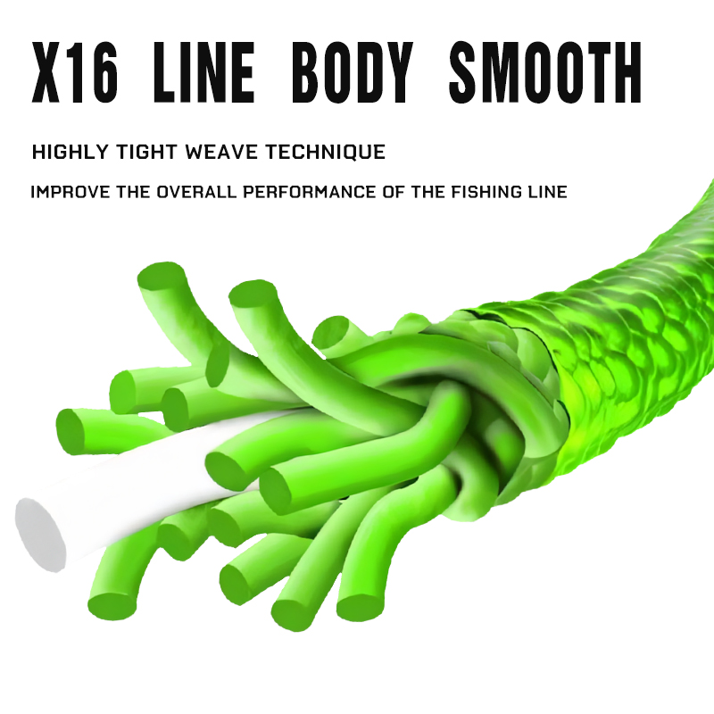 New X16 Strands Fishing Line Y - Copolymer Line avaliação e preço