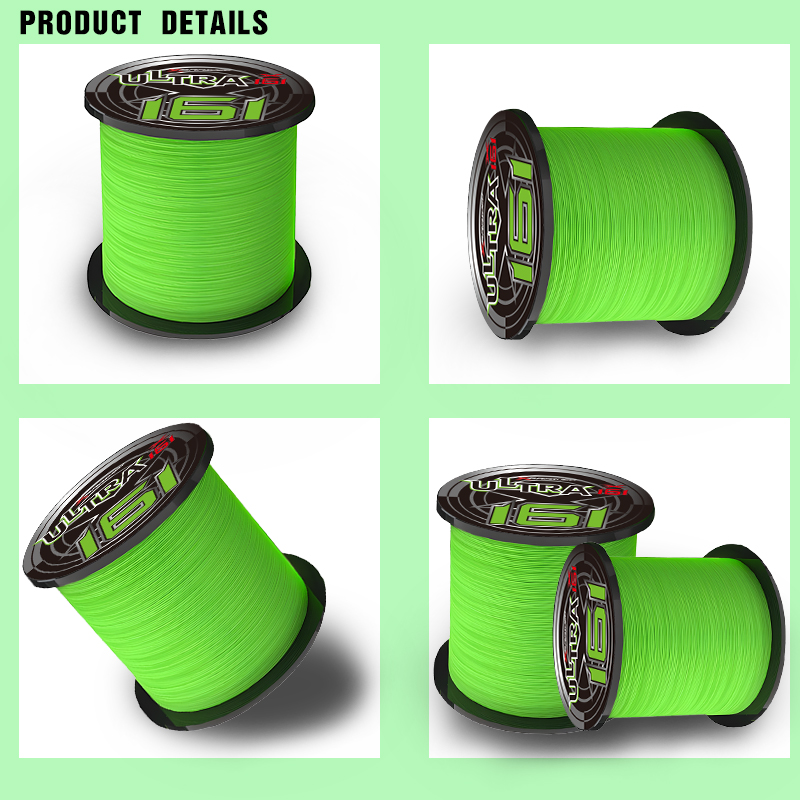 New X16 Strands Fishing Line Y - Copolymer Line avaliação e preço