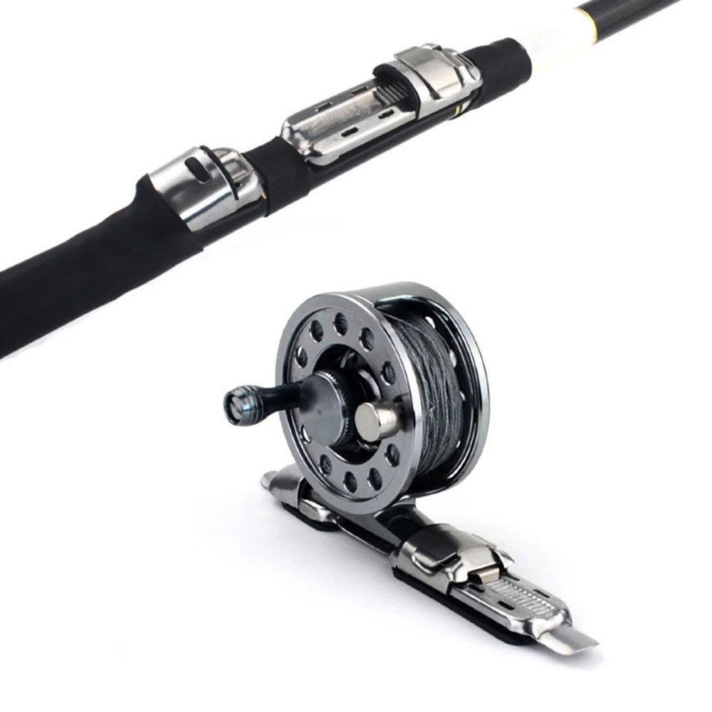 Stainless Steel Seat Fishing R - Fishing Line Spool avaliação e preço