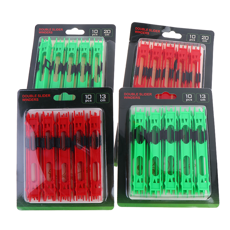10PC Plastic Fishing Line Spoo - Fishing Line Box avaliação e preço