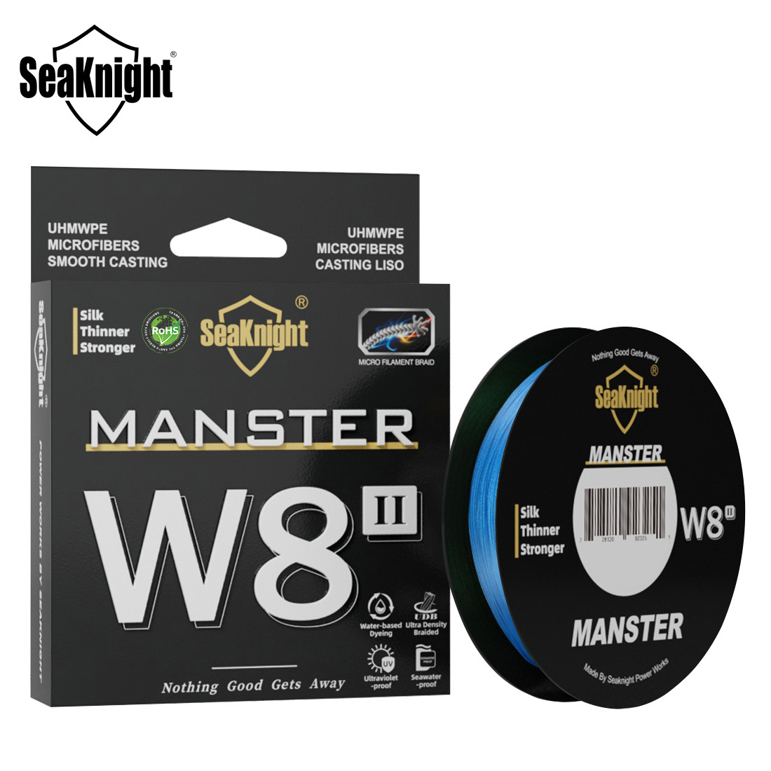 SeaKnight Brand W8 II 300M PE  - Ice Fishing Line avaliação e preço