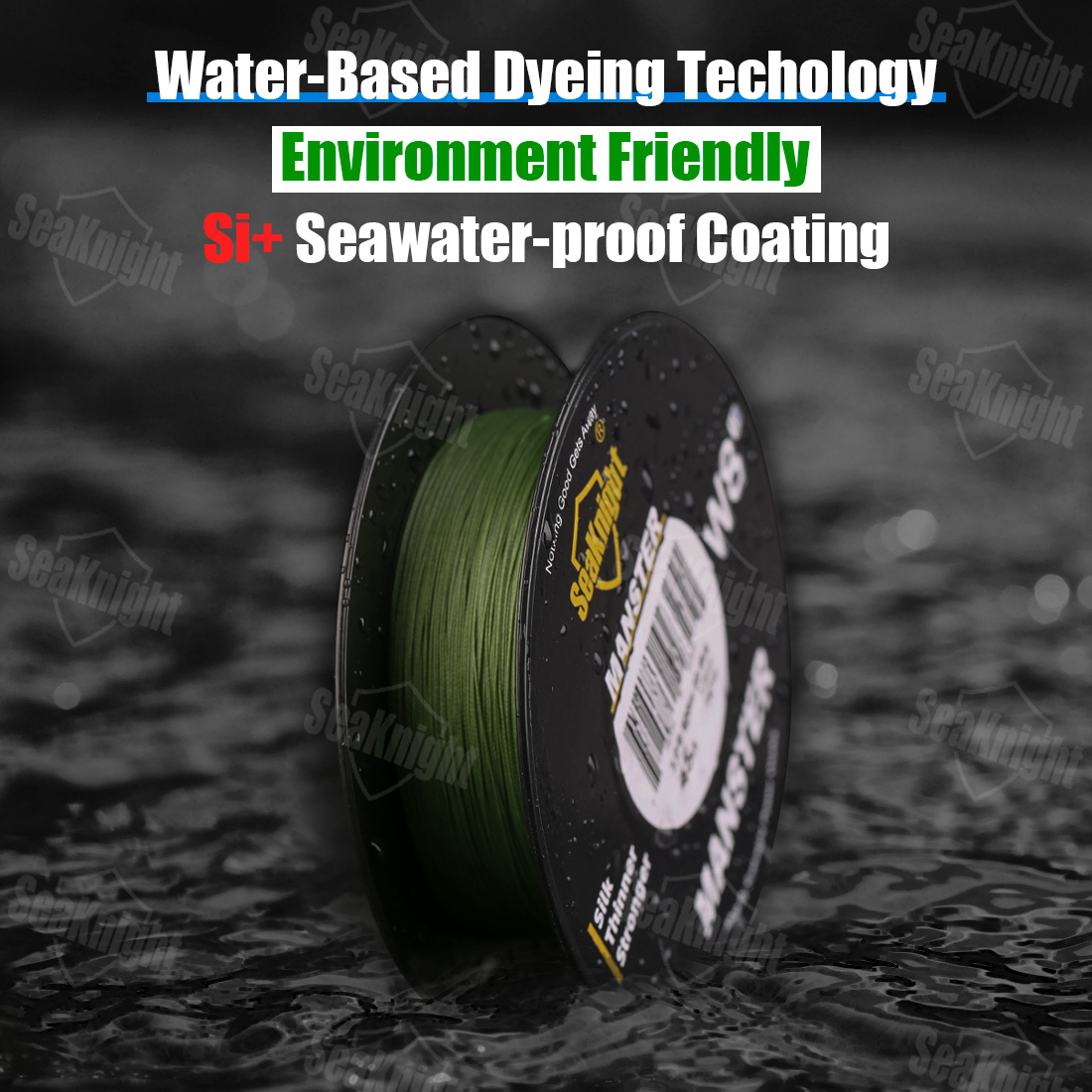 SeaKnight Brand W8 II 300M PE  - Ice Fishing Line avaliação e preço