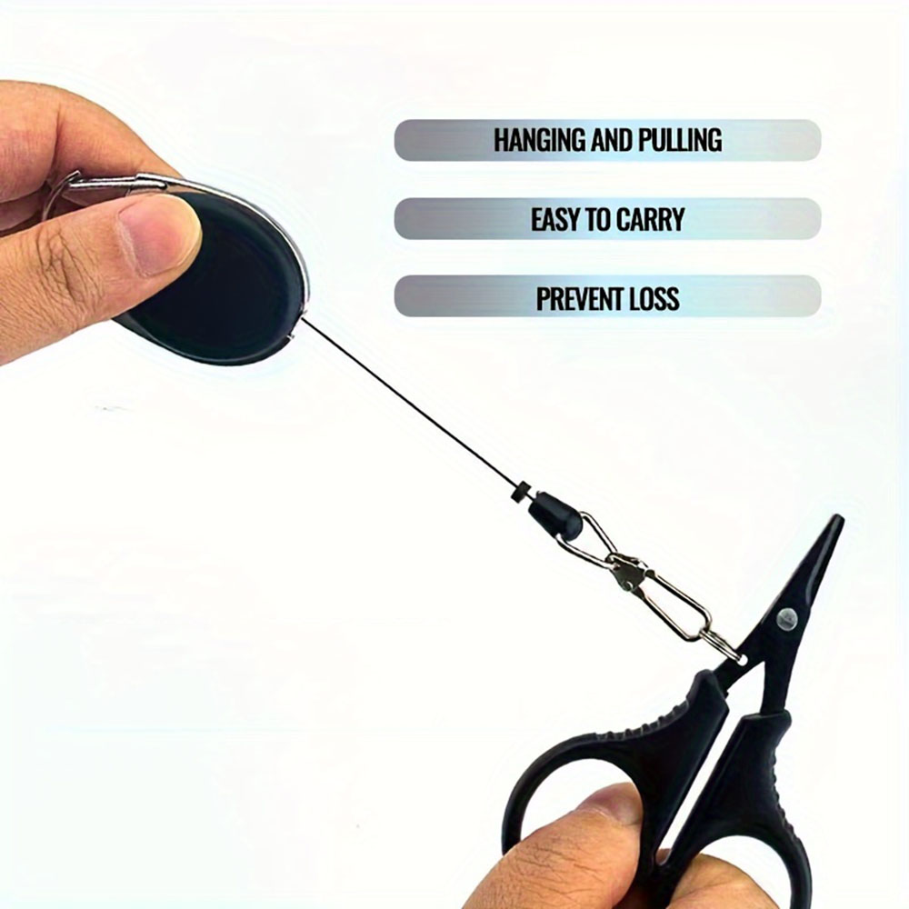 1set Titanium Coating Stainles - Fishing Line Cutter avaliação e preço