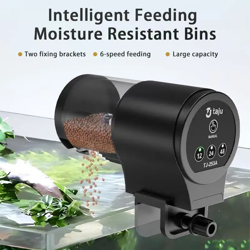 Fish Tank Automatic Feeder Foo - Fishing Line Dispenser avaliação e preço