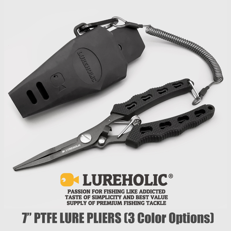 Lureholic 7” PTFE Coated Lure  - Fishing Line Cutter avaliação e preço