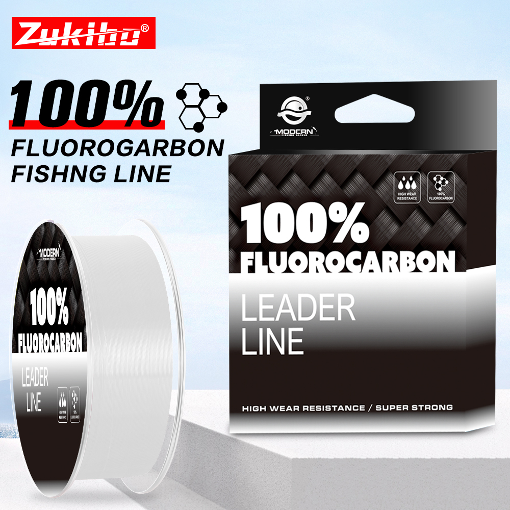 ZUKIBO 100% Fluorocarbon Fishi - Copolymer Line avaliação e preço