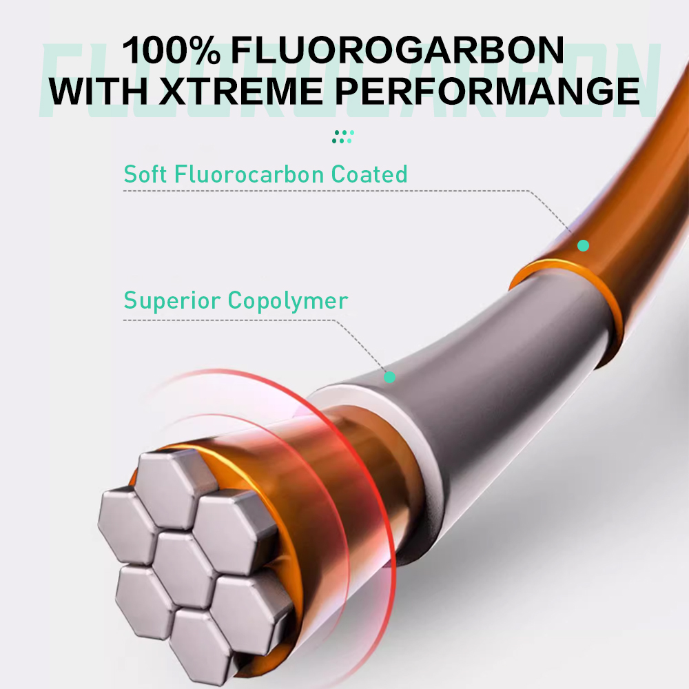 ZUKIBO 100% Fluorocarbon Fishi - Copolymer Line avaliação e preço